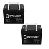 Mighty Max Battery 12V 35AH SLA INT Battery Replaces PS-12330 NB, PDC-12350 - 2 Pack ML35-12INTMP2662